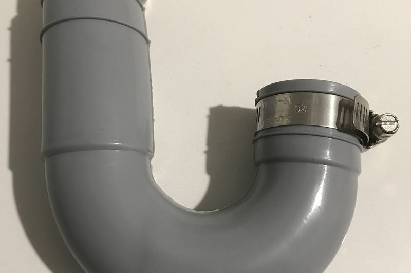 Fernco PVC Drain Trap J-Bend